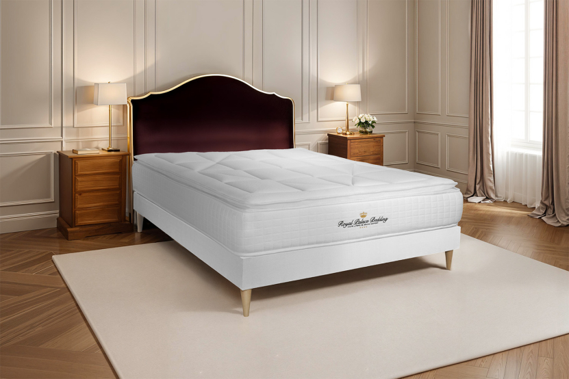 Matelas 180x200 cm Ressorts ensachés et Mémoire de forme - George V