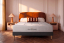 Ensemble Matelas Sommier 140x200 cm - Sommier Noir (en kit) - Windsor