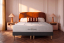 Ensemble Matelas Sommier 160x200 cm - 2 Sommiers Noir - Windsor