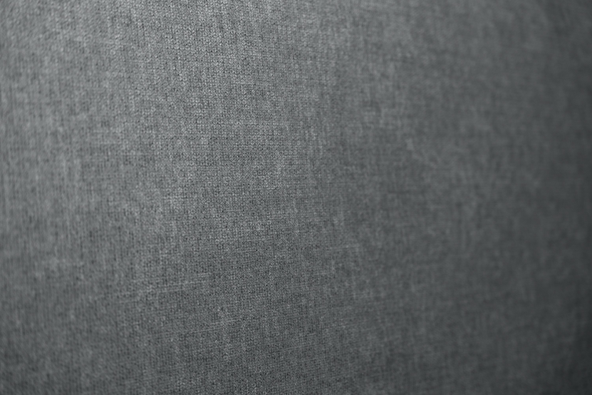 Sommier Coffre 140x200 cm - Toile Nattée - Gris Anthracite