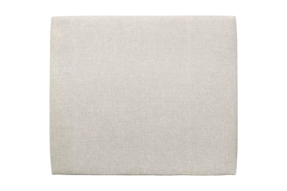 Tête de lit 150 cm Tapissée - Tissu Toile Natté Beige Clair