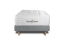 Ensemble Matelas Sommier 90x200 cm - Sommier Gris (déjà monté) - Windsor