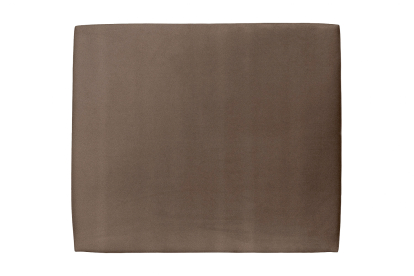Tête de lit 200 cm Tapissée - Tissu Velours Taupe