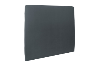 Tête de lit 200 cm Tapissée - Tissu Velours Gris Anthracite
