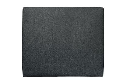 Tête de lit 180 cm Tapissée - Tissu Bouclette Noir