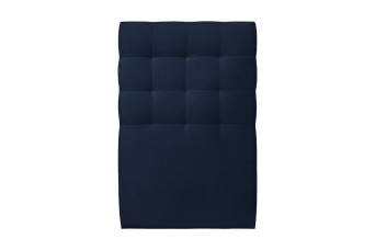 Tête de lit 90 cm Capitonnée - Tissu Velours Bleu Ocean