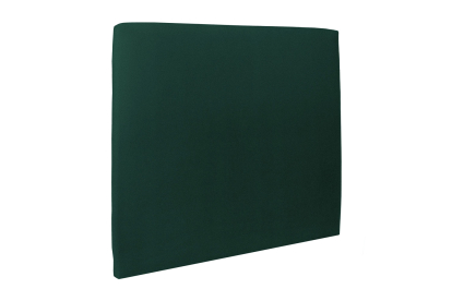 Lit coffre 160x200 cm avec Tête de lit tapissée - Tissu Velours Vert
