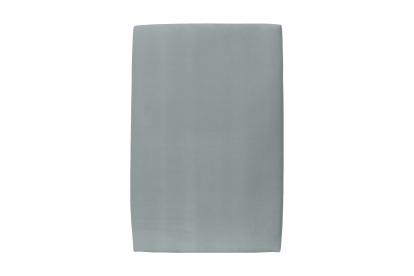 Lit 90x200 cm - Sommier tapissier H29 cm + tête de lit tapissée - Tissu Velours Gris Bleuté