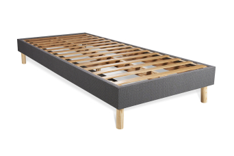 Sommier Tapissier à Lattes 90x200 cm - En kit à monter soi-même