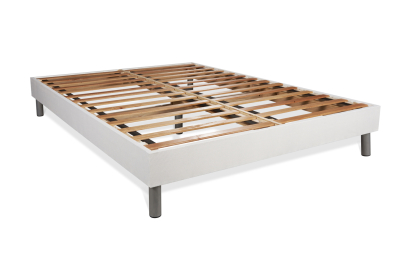 Sommier Tapissier à Lattes 140x190 cm - En kit à monter soi-même