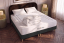 Pack lit complet 160x200 cm - Matelas + 2 Sommiers noirs + 2 oreillers + Couette - Nottingham