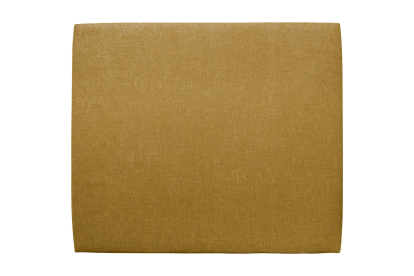Tête de lit 180 cm Tapissée - Tissu Toile Natté Jaune