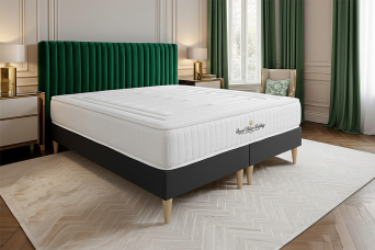 Matelas 160x210 cm Ressorts ensachés et Mémoire de forme - Lancaster