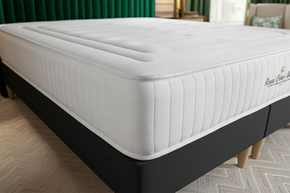 Matelas 80x210 cm Ressorts ensachés et Mémoire de forme - Lancaster