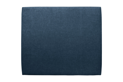 Tête de lit 200 cm Tapissée - Tissu Toile Natté Bleu Ocean