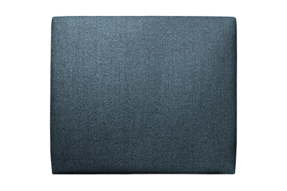Tête de lit 160 cm Tapissée - Tissu Bouclette Bleu
