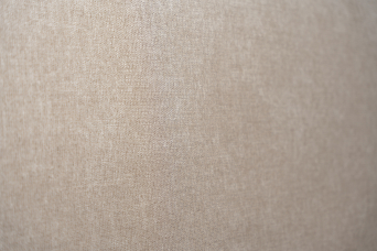 Lit coffre 180x200 cm avec Tête de lit tapissée - Tissu Toile natté Beige Brun