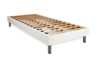 Sommier Tapissier à Lattes 90x190 cm - En kit à monter soi-même