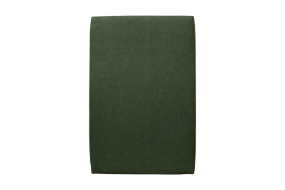 Tête de lit 90 cm Tapissée - Tissu Toile Natté Vert Kaki