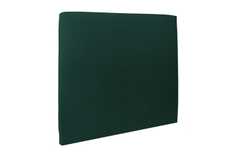 Tête de lit 135 cm Tapissée - Tissu Velours Vert