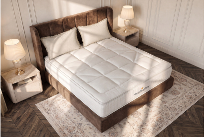 Matelas 140x200 cm Ressorts ensachés et Mémoire de forme - George V