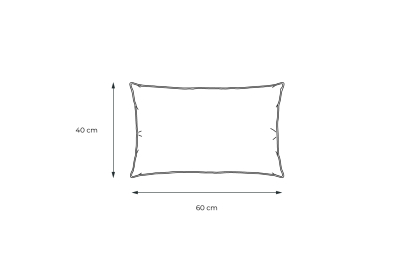 Oreiller Percale 60x40 cm