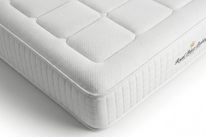 Ensemble Matelas Sommier 90x190 cm - Sommier Noir (déjà monté) - Balmoral
