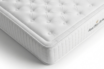 Ensemble Matelas Sommier 140x200 cm - Sommier Blanc (en kit) - Buckingham