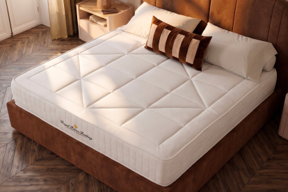 Matelas 180x200 cm Ressorts ensachés et Mémoire de forme - Windsor