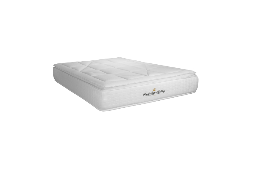 Ensemble Matelas Sommier 140x200 cm - Sommier Blanc (déjà monté) - George V