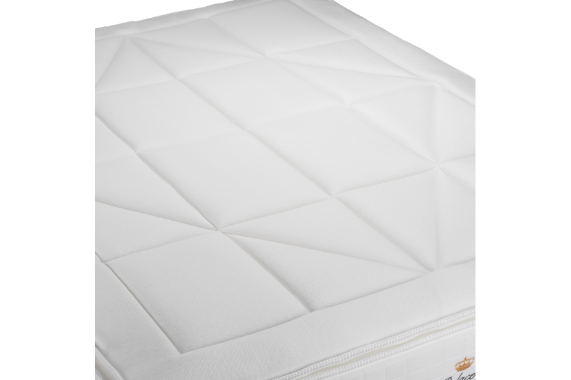 Ensemble Matelas Sommier 80x190 cm - Sommier Noir (déjà monté) - George V
