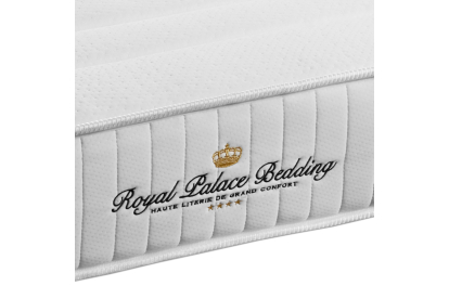 Ensemble Matelas Sommier 160x200 cm - Sommier Blanc (déjà monté) - Nottingham