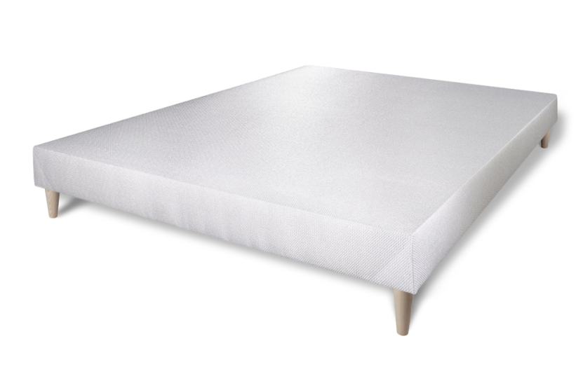 Ensemble Matelas Sommier 200x200 cm - 2 Sommiers Blanc - Lancaster