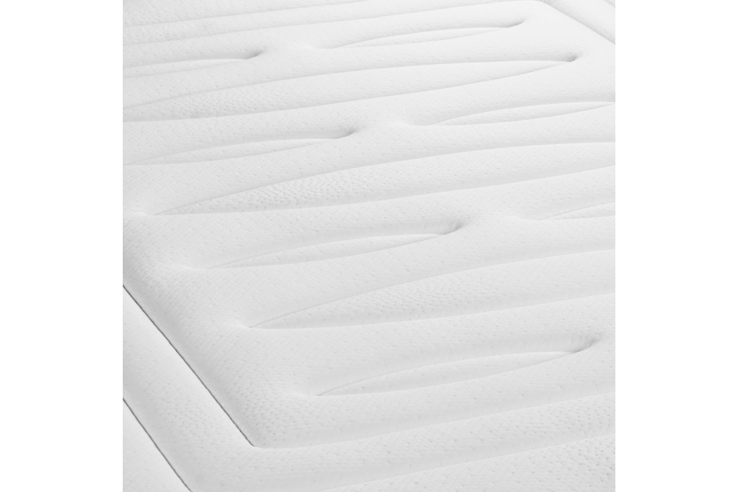 Ensemble Matelas Sommier 200x200 cm - 2 Sommiers Noir - Lancaster