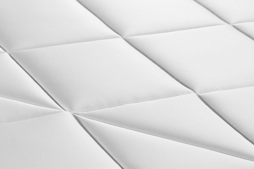 Ensemble Matelas Sommier 150x200 cm - Sommier Blanc (en kit) - Windsor