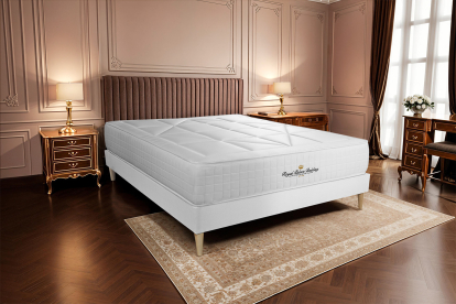 Matelas 160x220 cm Ressorts ensachés et Mémoire de forme - Windsor