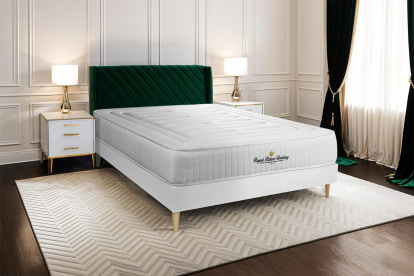 Matelas 140x210 cm Ressorts ensachés et Mémoire de forme - Lancaster